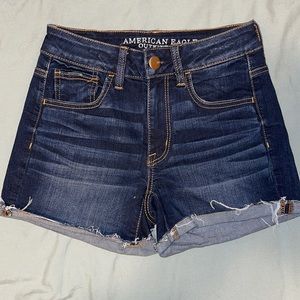 High rise shorts